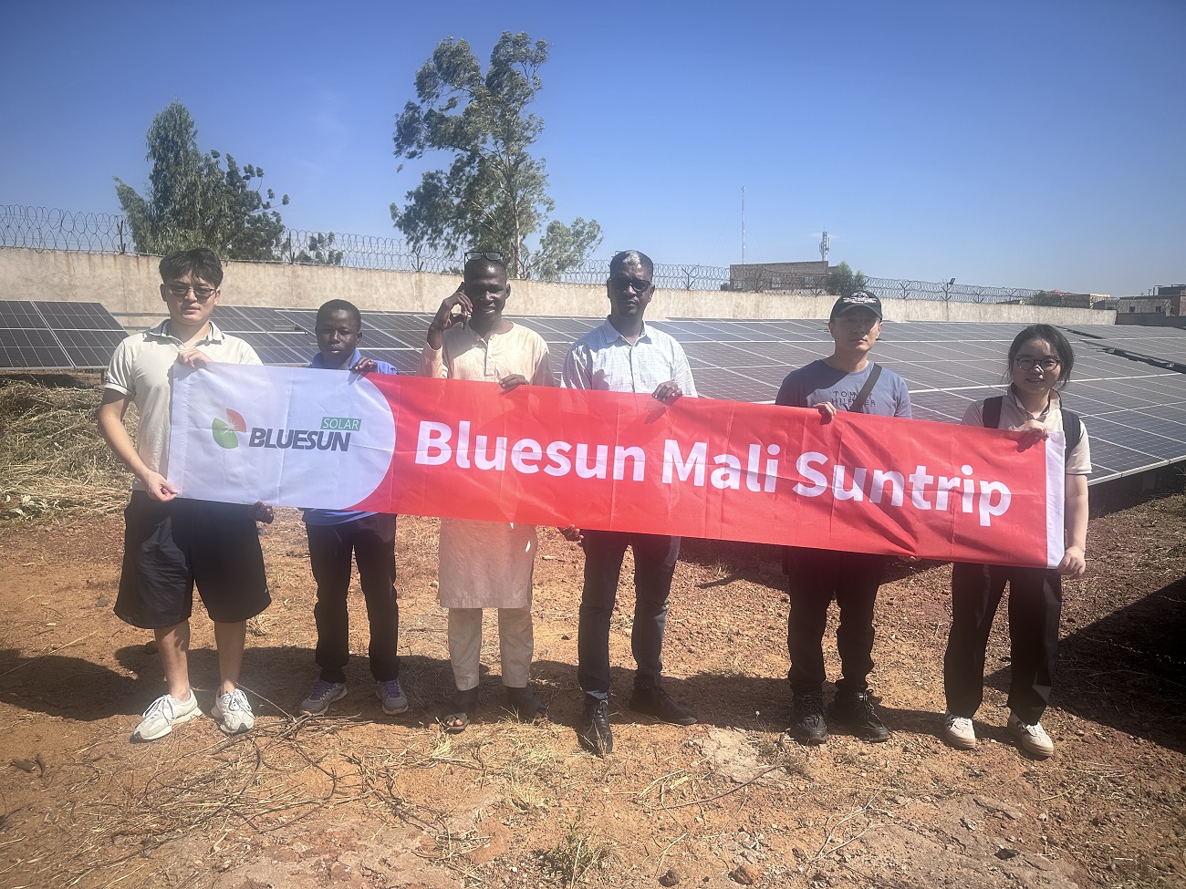 Đội Bluesun khám phá thị trường năng lượng mặt trời ở Mali để tăng cường quan hệ đối tác trong tương lai