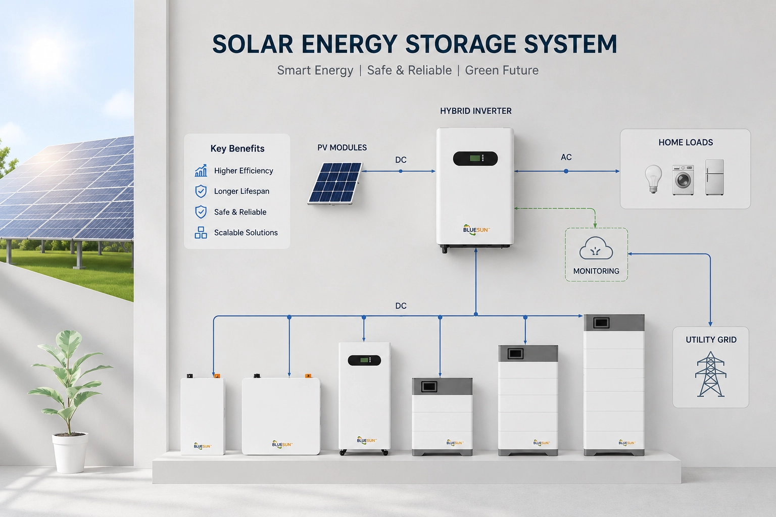 Why Lithium Batteries Are Ideal for Solar Lưu trữ năng lượng