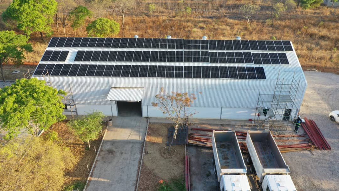 Hệ thống năng lượng mặt trời 50kw ở Zambia