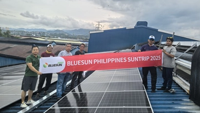 Hệ thống năng lượng mặt trời 925KW ở Cebu, Philippines