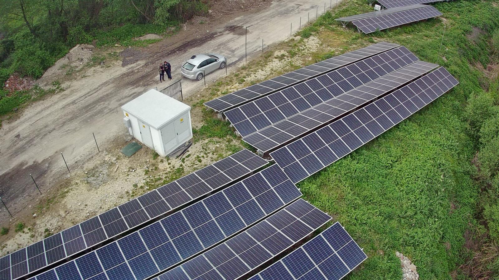 Hệ thống năng lượng mặt trời 1MW ở Bulgaria