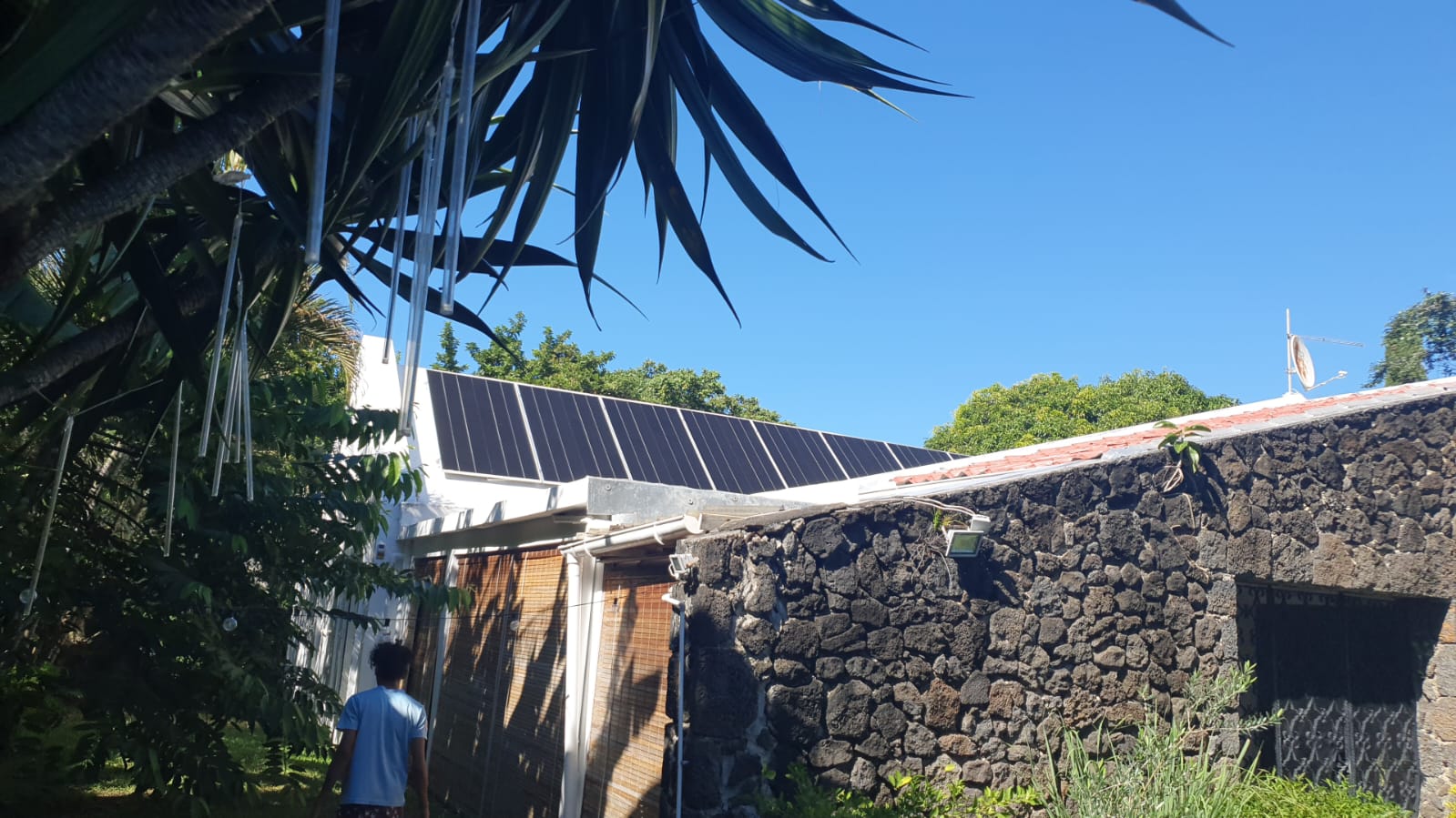 Hệ thống năng lượng mặt trời 5.5KW ở Mauritius