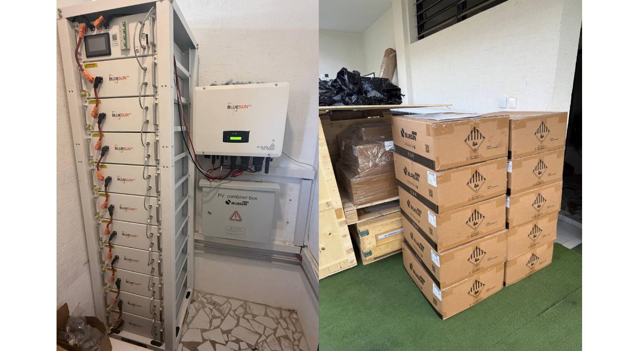 Hệ mặt trời 30kw ở Bờ Biển Ngà