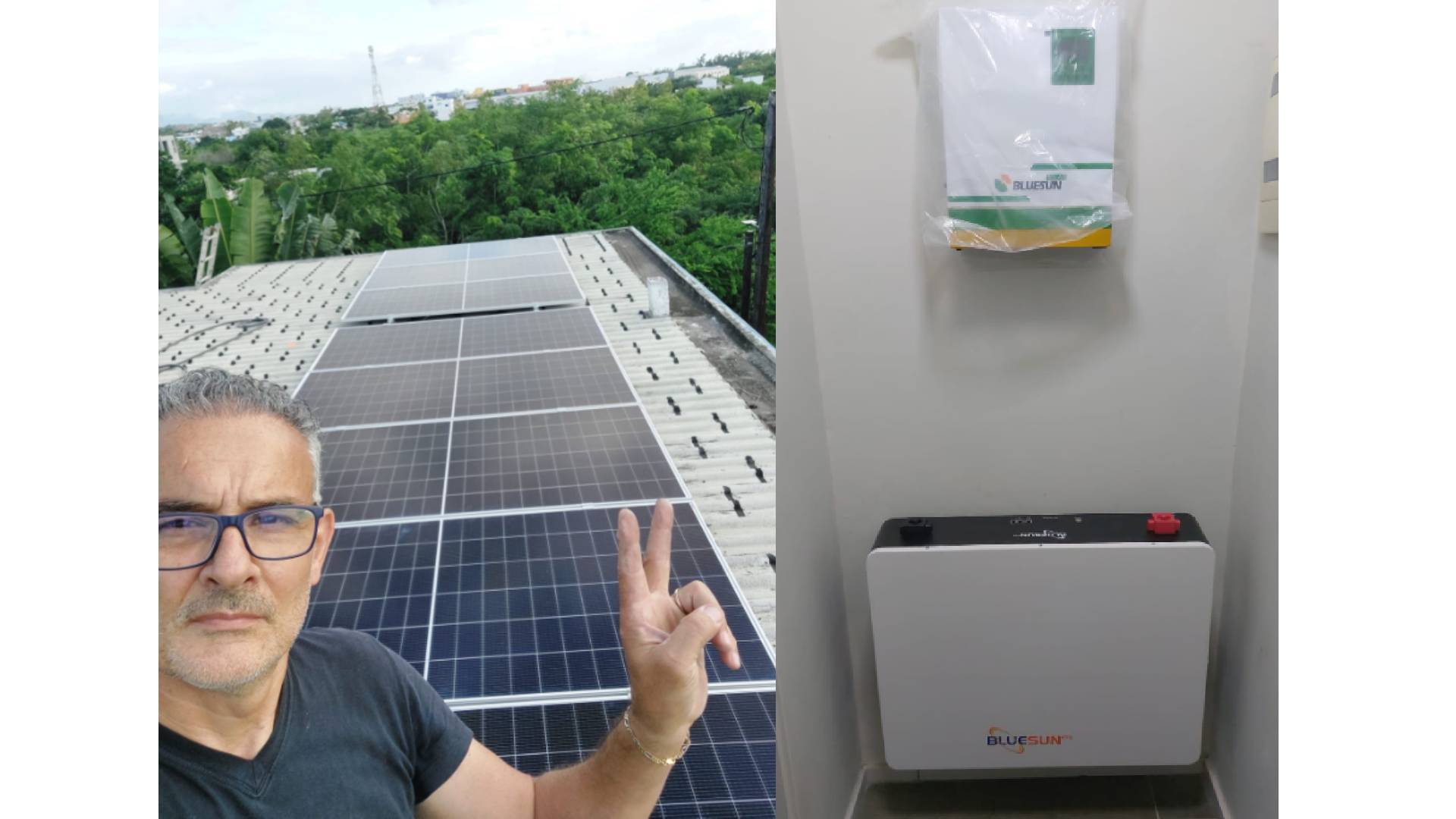 Hệ thống năng lượng mặt trời 5.5KW ở Mauritius