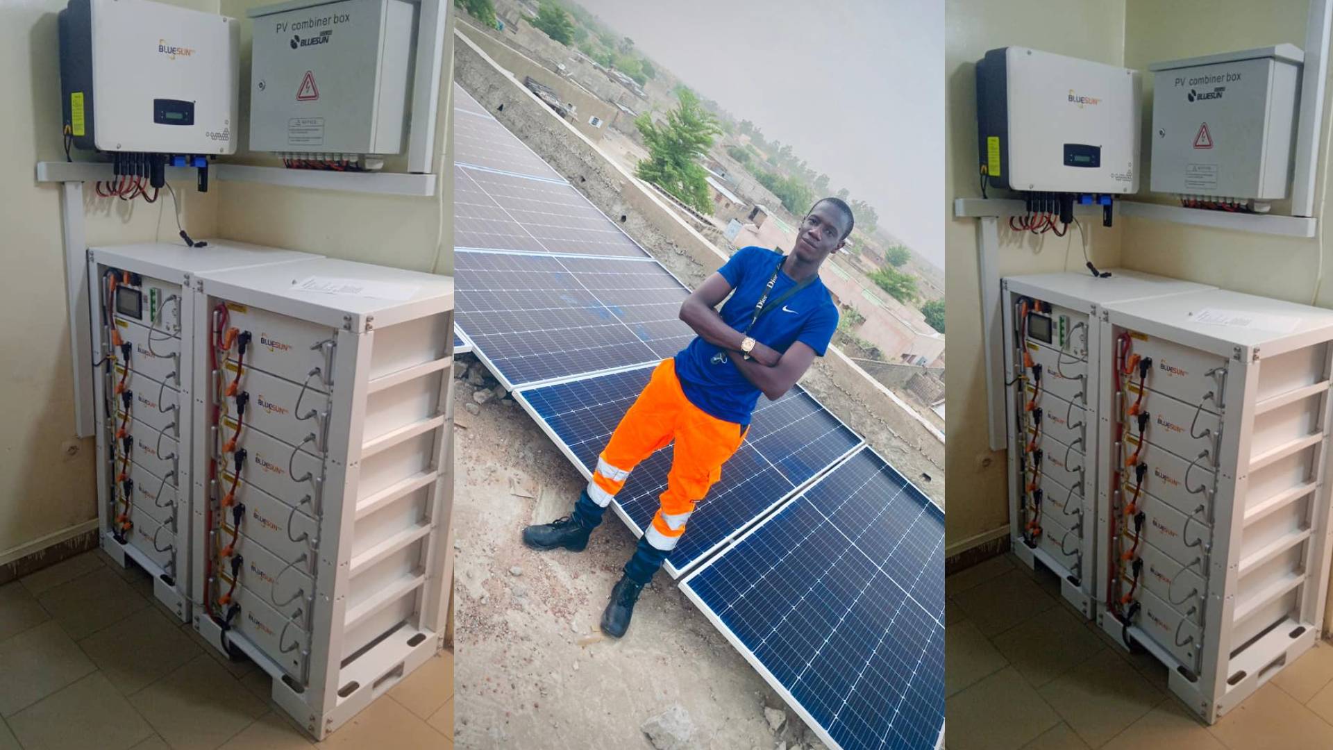 Hệ mặt trời 30kw ở Mali
