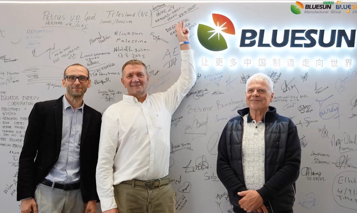 Bluesun chào đón các đối tác đáng kính của chúng tôi từ Estonia
