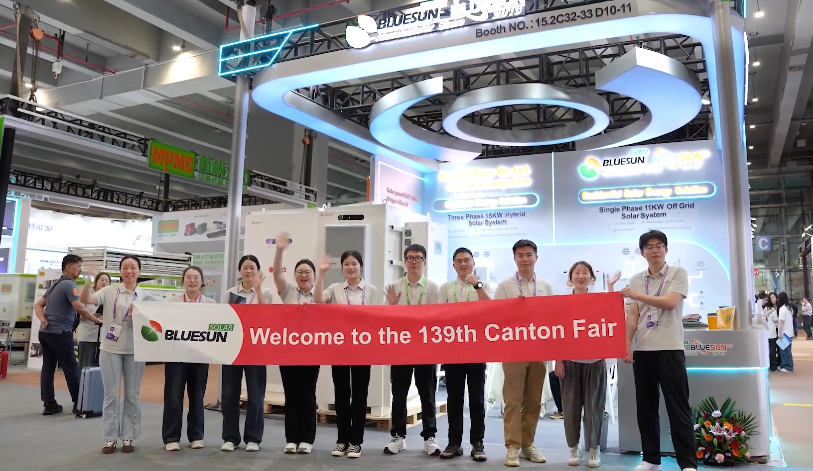 Bluesun at Canton Fair Day 1 | Lưu trữ năng lượng Giải pháp Showcase